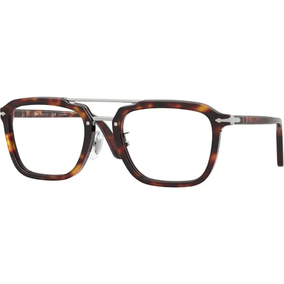 Persol PO 0204V Lunettes de Vue Unisexe Havane 52mm