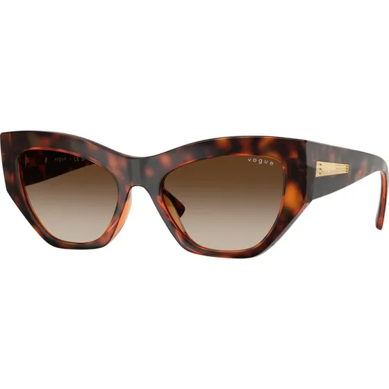 Vogue Eyewear VO5607S Lunettes de Soleil Géométriques Marron