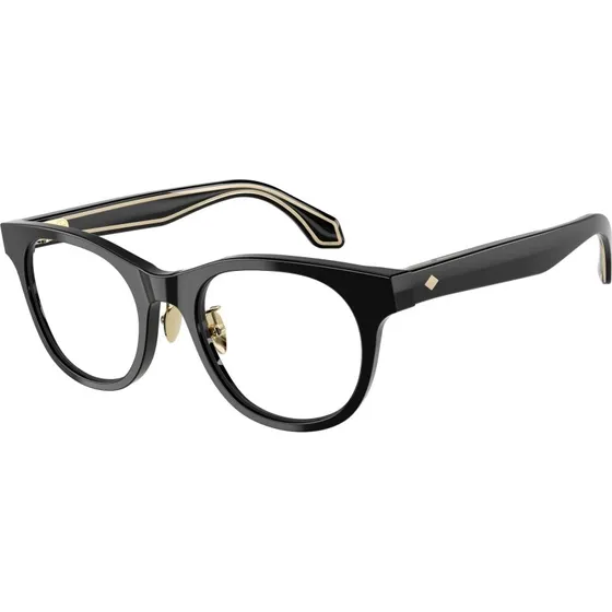 Giorgio Armani AR7269 5001 - Montures Optiques Rondes en Acétate Noir