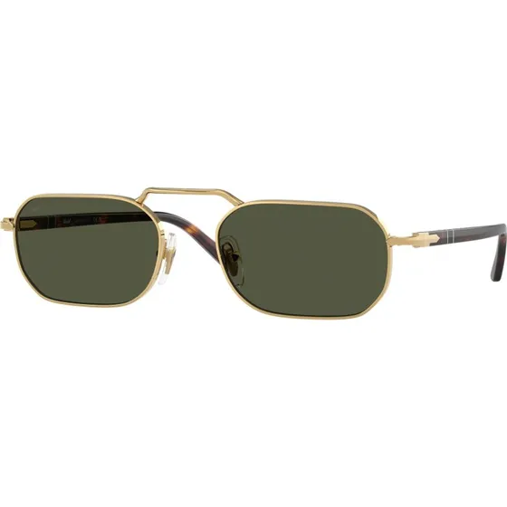 Persol PO1020S 515/31 Lunettes de Soleil Carrées Or et Vert