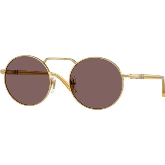 Persol PO1019S Lunettes de Soleil Carrées Or et Violet