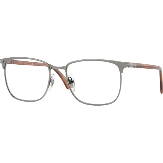 Persol PO1021V 1131 Montures Optiques Métal Carré Gris