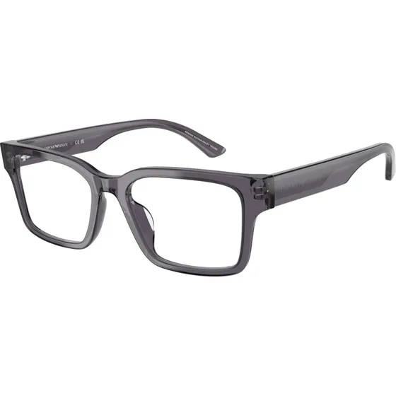 Emporio Armani EA3245U 6106 Lunettes Optiques Carrées en Acétate Gris