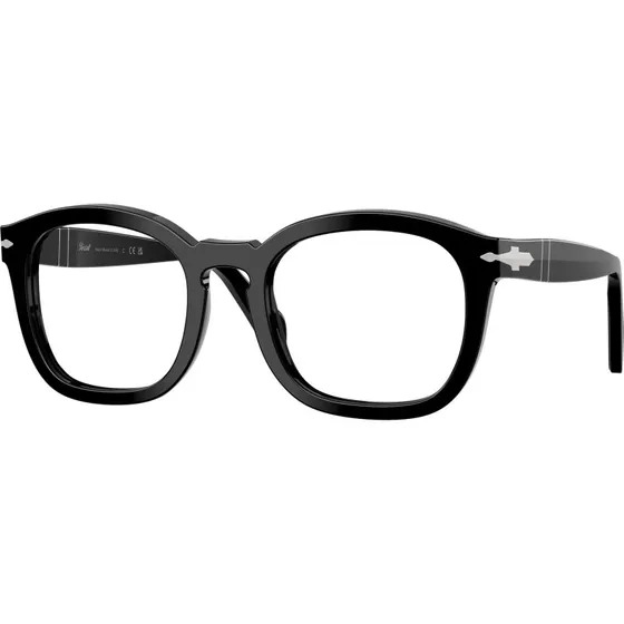 Persol PO 0082V Lunettes de Vue Unisexe Noires 52mm