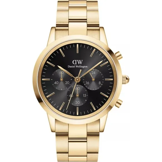Daniel Wellington Iconic Chronograph Link Onyx B DW00100642