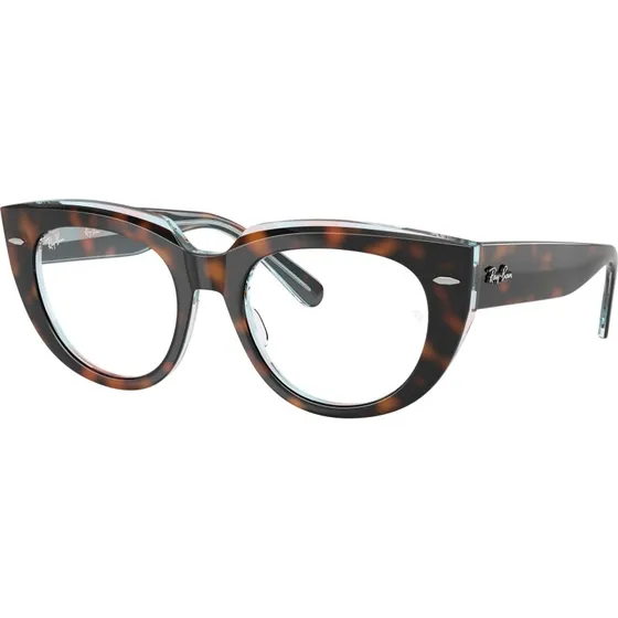 Ray-Ban RX5586 Doreen - Montures Optiques Carrées en Acétate Tortue