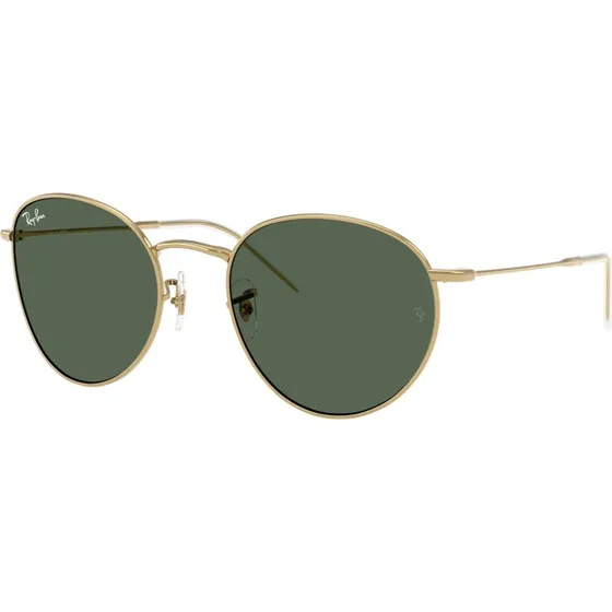 Ray-Ban RBR0103S Round Reverse Lunettes de Soleil Or et Vert