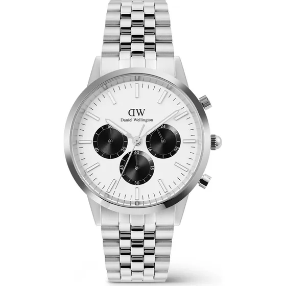 Daniel Wellington Iconic Chronograph DW00100872 Blanc 42 mm
