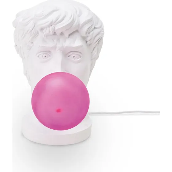 Seletti Wonder Times - Lampe de Table Design Buste et Chewing-Gum