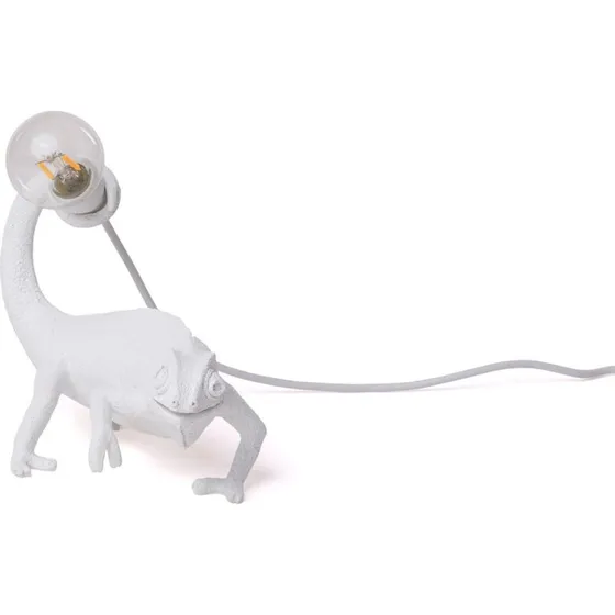 Seletti Chameleon Lamp Still - Lampe Décorative LED Blanche