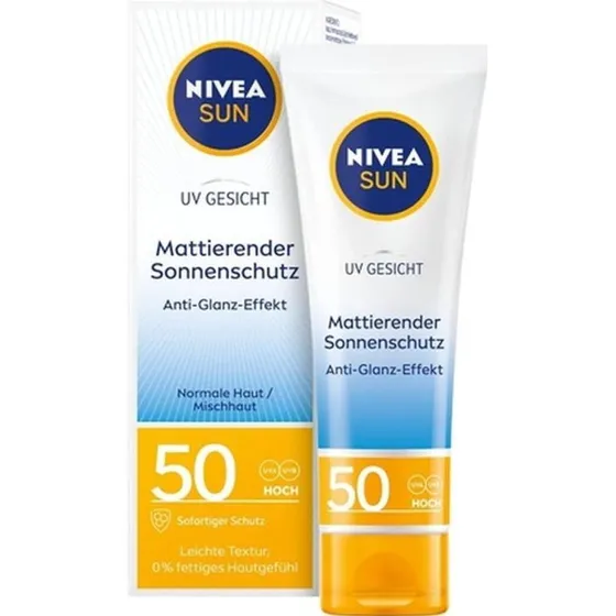 NIVEA SUN Crme Solaires Visage SPF50 50ml