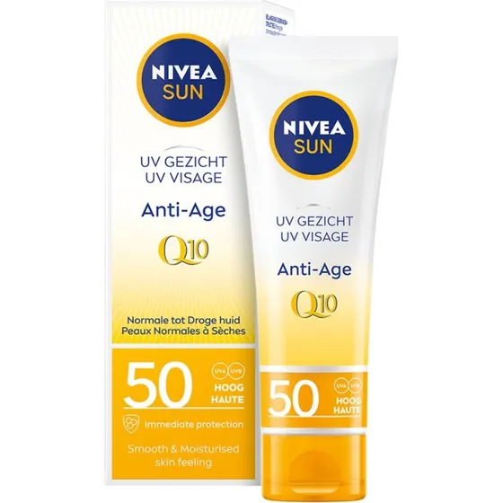 Nivea Sun UV Face Anti-Âge Q10 SPF50 50 ml