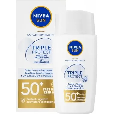 Nivea Sun UV Face Specialist Triple Protect SPF50+ 40 ml