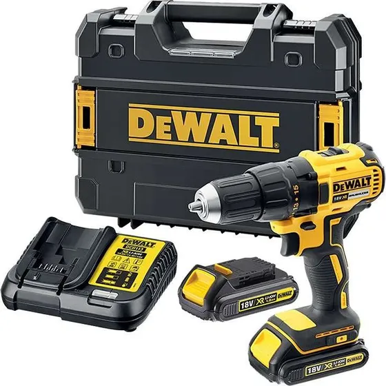 DEWALT DCD777S2T Perceuse Visseuse 18V XR Brushless 2x1,5Ah