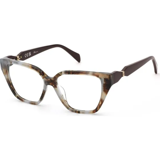 Blumarine VBM247 0AM5 Montures Optiques Papillon Havana