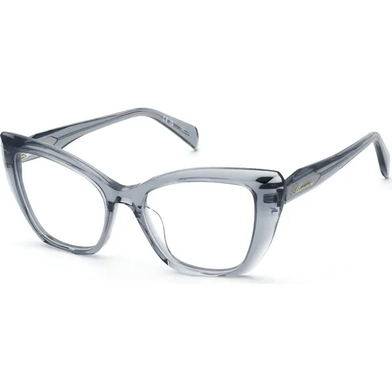 Blumarine VBM249S 868 Lunettes de Vue Papillon en Acétate Gris