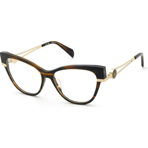 Blumarine VBM252 09BD Montures Optiques Papillon Havana