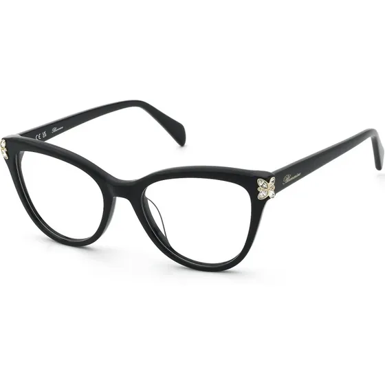 Blumarine VBM254S 700 Montures Optiques Papillon Noir