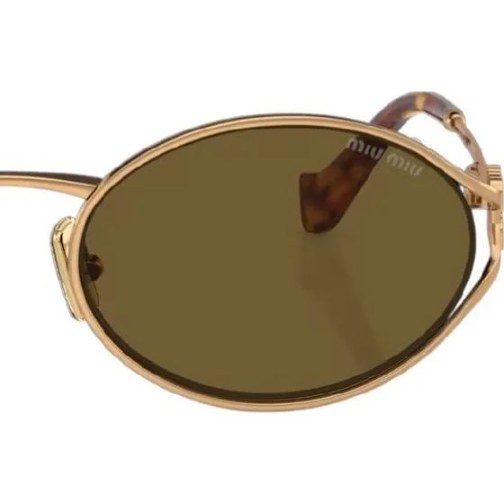 Miu Miu Verres de rechange MU 52YS Marron