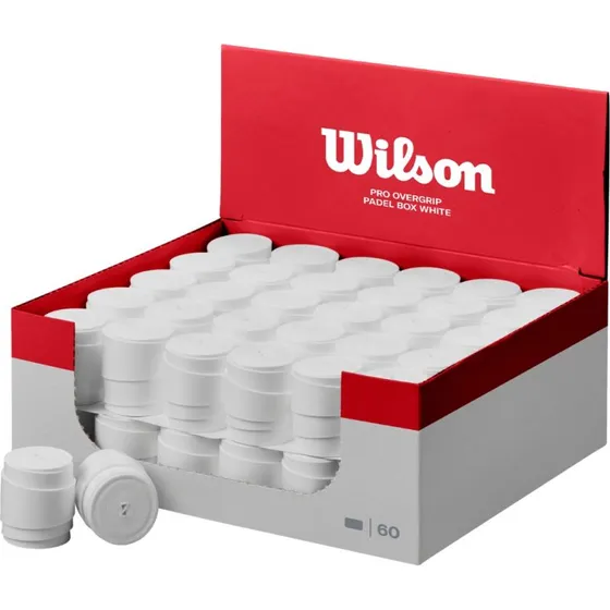 Wilson Pro Overgrip Padel Blanc - Pack de 60