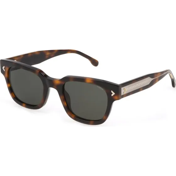 Lozza Homme Lozza SL4300 Positano4 Lunettes de Soleil Carrées Havane Vert