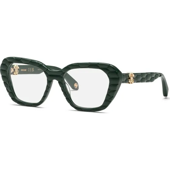 Roberto Cavalli VRC070M : Montures Optiques Géométriques Vertes