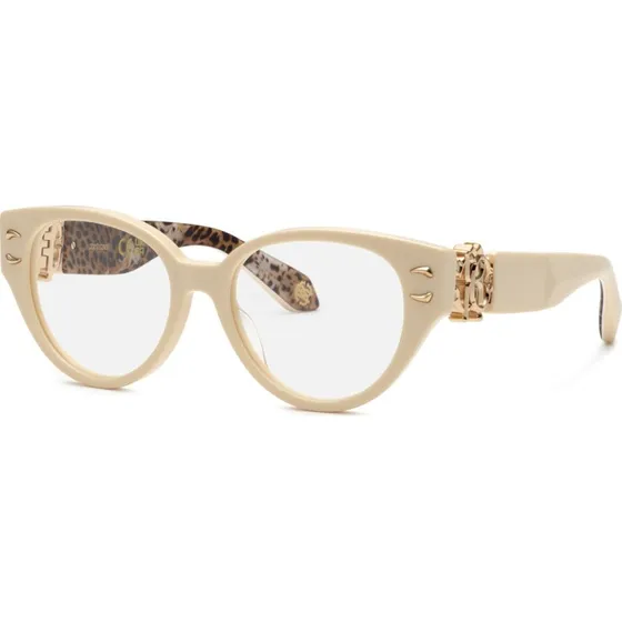 Roberto Cavalli VRC076M - Montures Optiques Papillon Ivoire