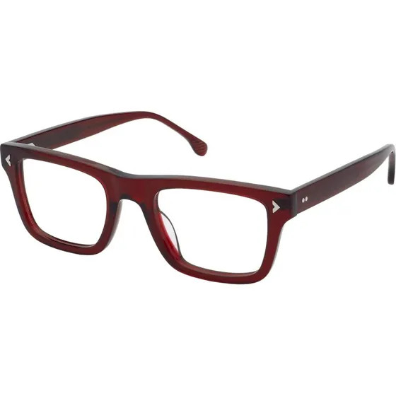 Lozza Homme Lozza VL4343 Positano 5 Montures Carrées Rouges