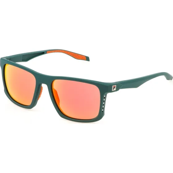 Fila Lunettes de Soleil Homme SFI894 B63X Géométriques Marron