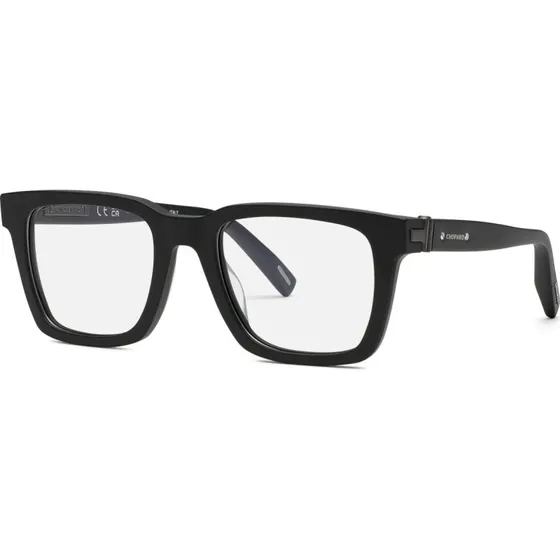 Chopard VCH372 703 - Montures Optiques Carrées en Acétate Noir