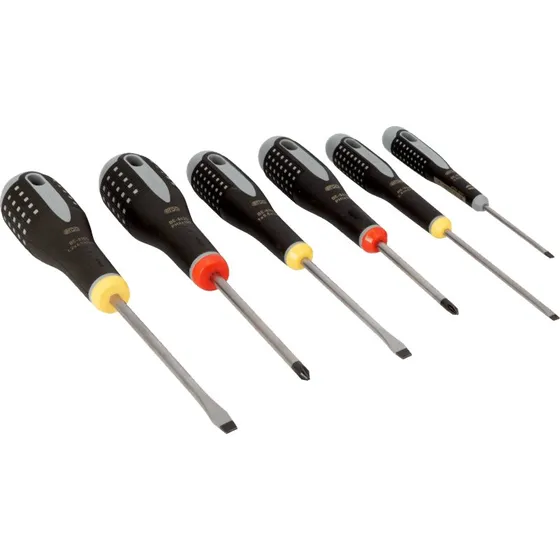 BAHCO Jeu de tournevis ERGO 6 pcs