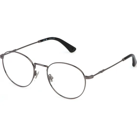 Police VPLP07 Origins Lite 25 - Monture Pantos Métal Gris Homme