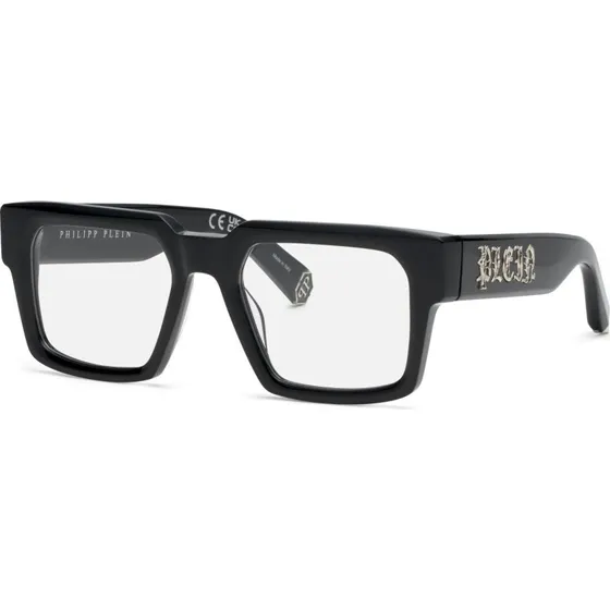 Philipp Plein VPP156M PLEIN MASTER 700 - Monture Optique Carrée Noire