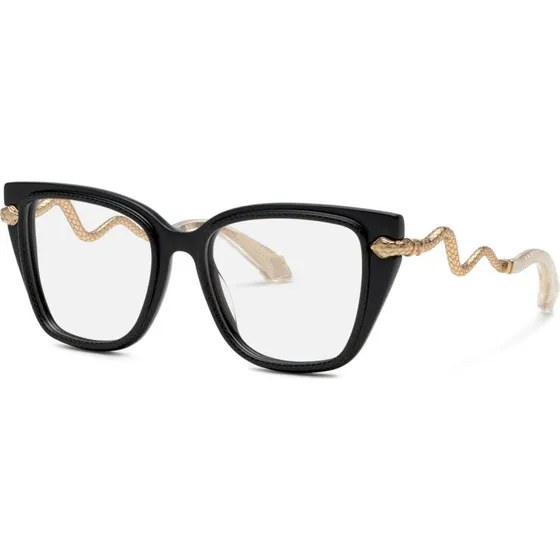 Roberto Cavalli VRC104 Lunettes de Vue Papillon Noir