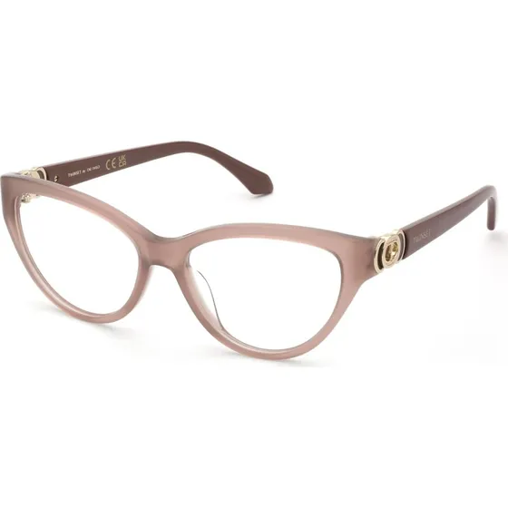 Twinset VTW071 06K7 - Montures Optiques Papillon Rose en Acétate