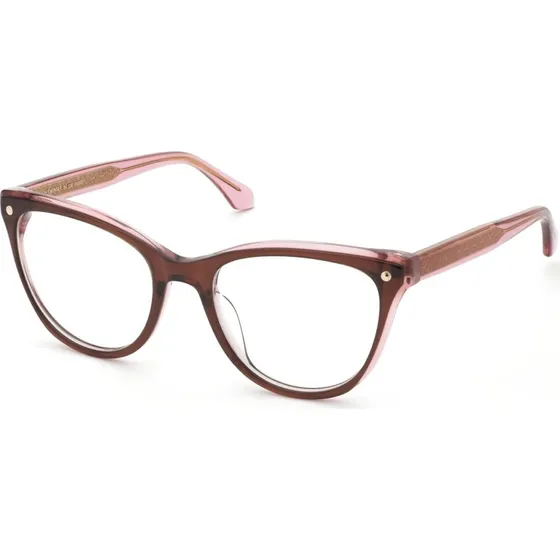 Twinset VTW074 Montures Optiques Papillon en Acétate Marron