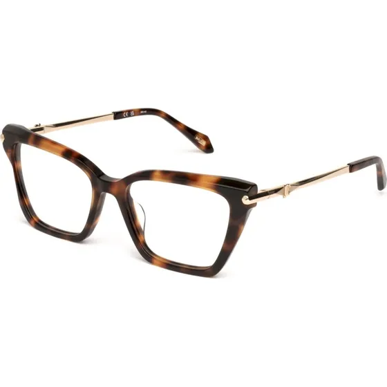 Just Cavalli VJC123 09AJ Montures Optiques Papillon Havana