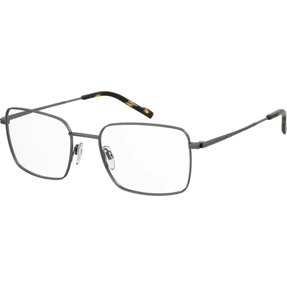 Pierre Cardin Homme - Montures Optiques Carrées en Métal Ruthénium
