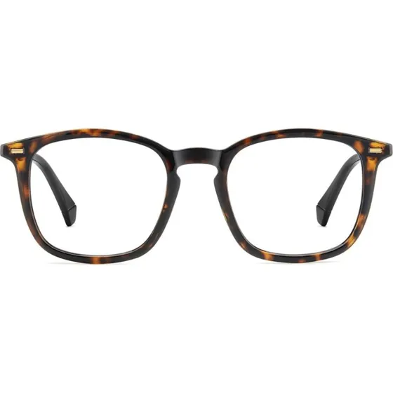 Polaroid PLD D563 Lunettes de Vue Homme Havane Rectangulaires