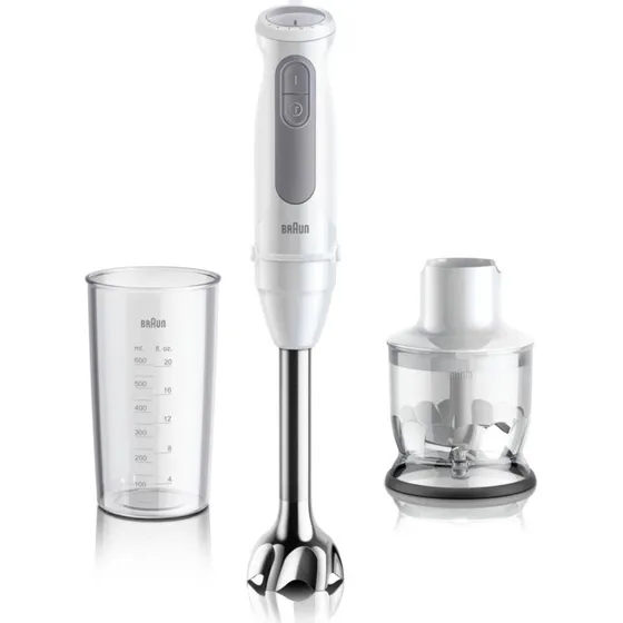 Braun MultiQuick 5 MQ50201M 1000 W, Blanc