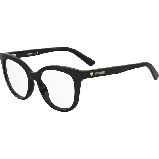 Moschino MOL654 807 Montures Optiques Rondes en Acétate Noir