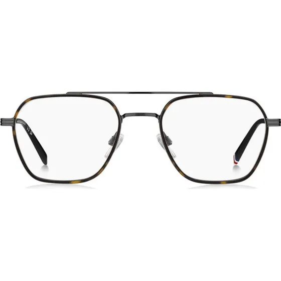 Tommy Hilfiger TH 2193 Lunettes de Vue Homme Géométriques Grises 53mm