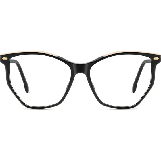 Carrera 3058 Lunettes de Vue Femme Géométriques Noires 55mm
