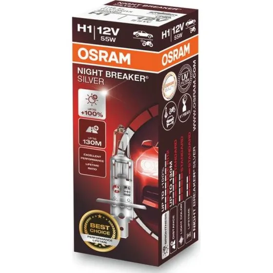 Osram Night Breaker Silver H1 55W 12V