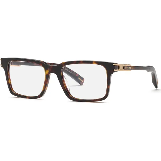 Chopard VCH397 909 - Monture Optique Carrée en Acétate Havana