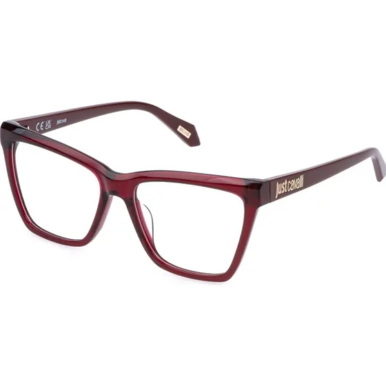 Just Cavalli VJC131 0V64 Montures Optiques Carrées Rouges Femme