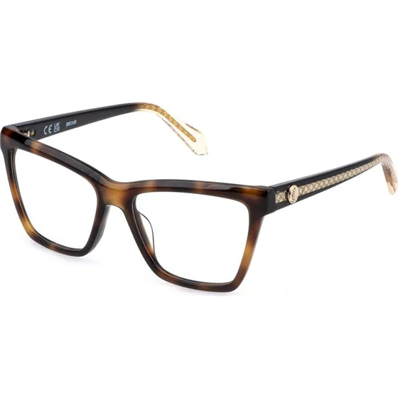 Just Cavalli VJC131V 09AJ Montures Optiques Carrées Havana