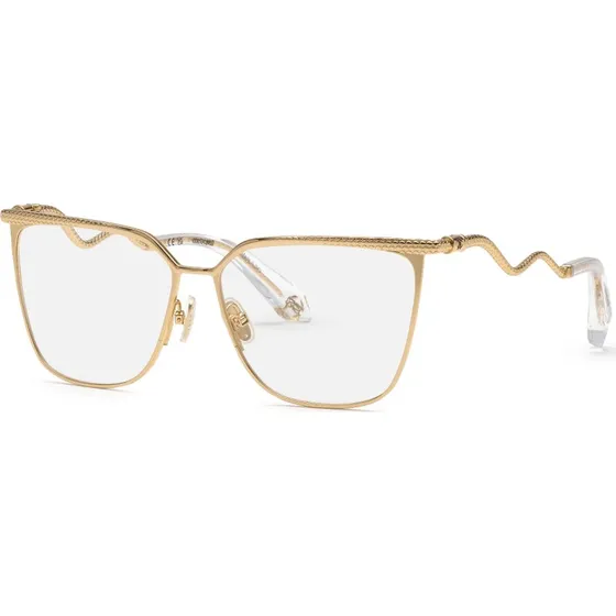 Roberto Cavalli VRC122M - Monture Papillon Métal Or
