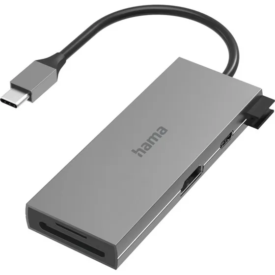 HAMA Hub USB-C 6 ports SD/microSD