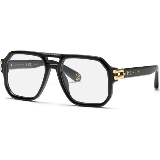 Philipp Plein VPP148M Plein Icon Lunettes Optiques Carrées Noires